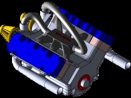 Engine Assembly of V6 engine