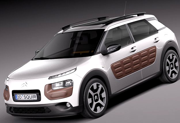 Citroen C4 Cactus 2015 3D Model