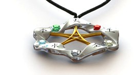 5 elements necklace