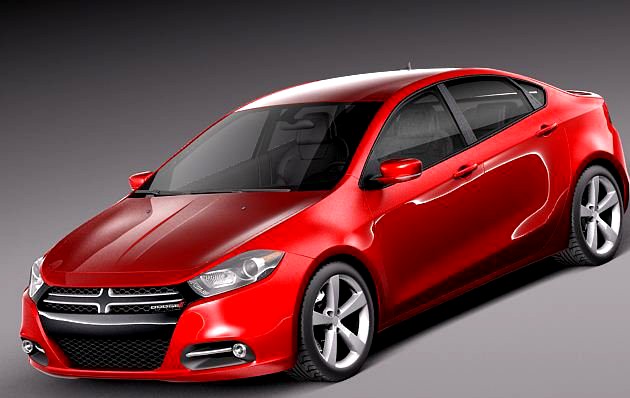 Dodge Dart 2013 3D Model