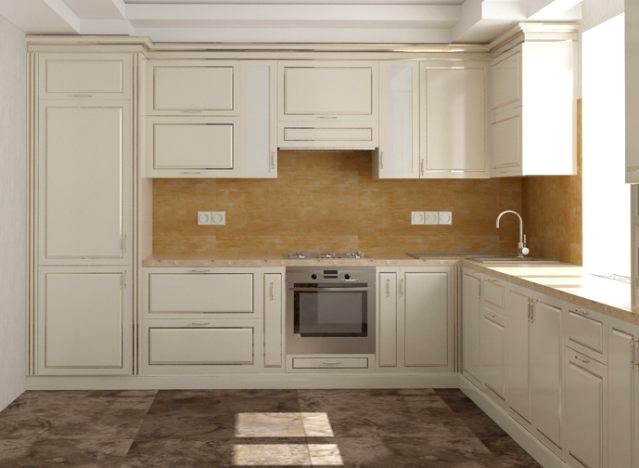 Classical Kitchen 3D Model