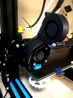 CR-10 Heavy Duty - E3D-V6_Cover 40mm Fan - Fang-Version