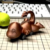Pokémon - Charmander pull-back car toy