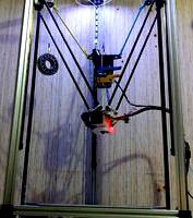 Flying extruder for Delta printers