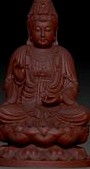 Guanyin bodhisattva Kwan-yin sculpture for cnc or 3d printer