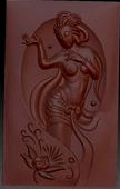 classical and beautiful woman 3d model of bas-relief for cnc