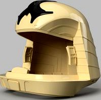 Battlestar Galactica Colonial Viper Pilot Helmet