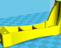 V3 of the arm of a drone for motors syma