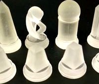 Crystal Chess Set - SLA 3D Printing