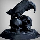Raven with Skulls