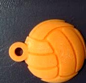 volleyball keychain