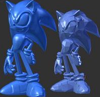 Sonic the Hedgehog Sculpt (21mb)