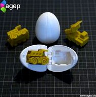 Surprise Egg #1 - Tiny Haul Truck