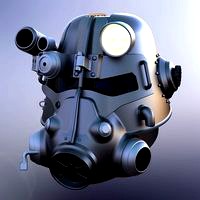 Fallout 3 - T45-d Power Armour Helmet