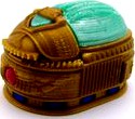 Scarab Beetle Box (with secret lock)