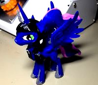 Luna in armor MLP Pony REMIXED