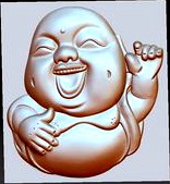 happy little buddha