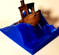 3DBenchy Wave Stand