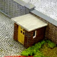 Garden shed 1/87 HO