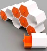 Modular Hex Drawers