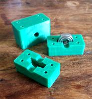 Bearing block diameter 28mm x 8mm. hole 10mm