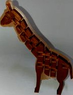 Twists &amp; bends Giraffe by orangeteacher