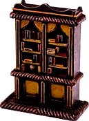 HG3D Household Bookcase - 28mm