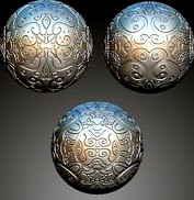 Sculpted Sphere / Sphere Sculptee by Dantego