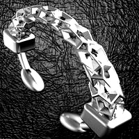 Bouncing dodecahedron bracelet