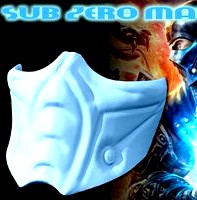 Sub Zero Mask - Full Size. Mortal Kombat