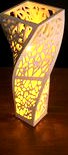 Voronoi Spiral Centerpiece / Vase