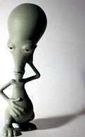 Alien Figurine (Roger)