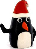 Christmas Linux penguin
