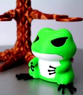 Travel Frog with Hat