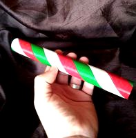 Candy Cane Pole Three Colour - Single Extruder