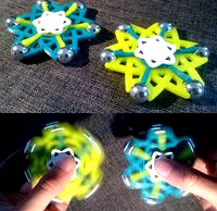 Atom Shaped Fidget Spinner
