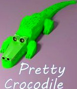 Pretty Crocodile