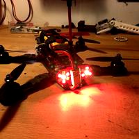 Crazy Cool Turbine LED holder for Blackout Mini H FPV Racer