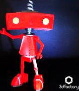 Bad Robot 3dPrintable 3dFactory Brasil