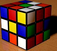 3x3 Scrambled Rubik's Cube