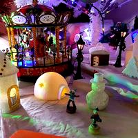 Igloo box and tealight