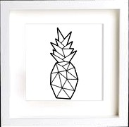 Customizable Origami Pineapple