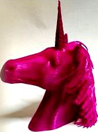 Hairy Unicorn (plus dual extrusion version)