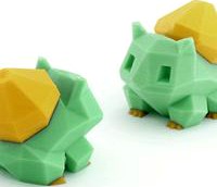 Low-Poly Bulbasaur - Multi and Dual Extrusion version