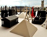 Famous Paris buildings
