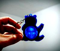 Customizable teddy bear keychain tutorial