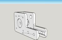 Y-axis Bracket nema17 motor shaft 25mm