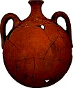 Pottery Flask