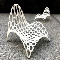 Hexagonal Wave Chair