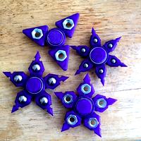 Customizable Edgy Fidget Star (pick-a-weight)